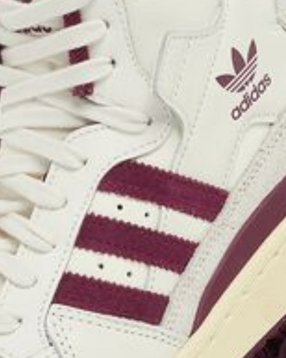 Maroon adidas hotsell high tops