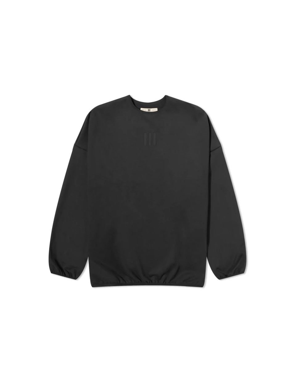 ADIDAS-ATHLETICS SUEDE FLECE CREWNECK BLACK-IS8706 – HEADQUARTER