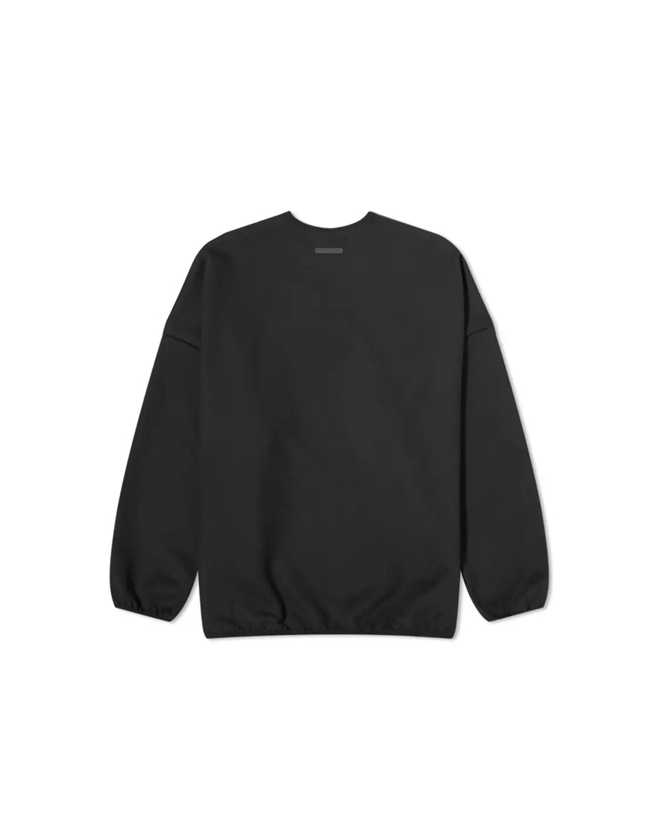 ADIDAS-ATHLETICS SUEDE FLECE CREWNECK BLACK-IS8706 – HEADQUARTER