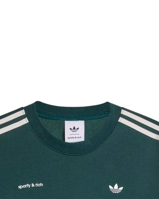 ADIDAS-S&R SWEATSHIRT-SHADOW GREEN-JN5320