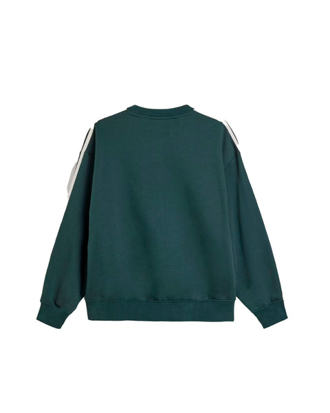 ADIDAS-S&R SWEATSHIRT-SHADOW GREEN-JN5320