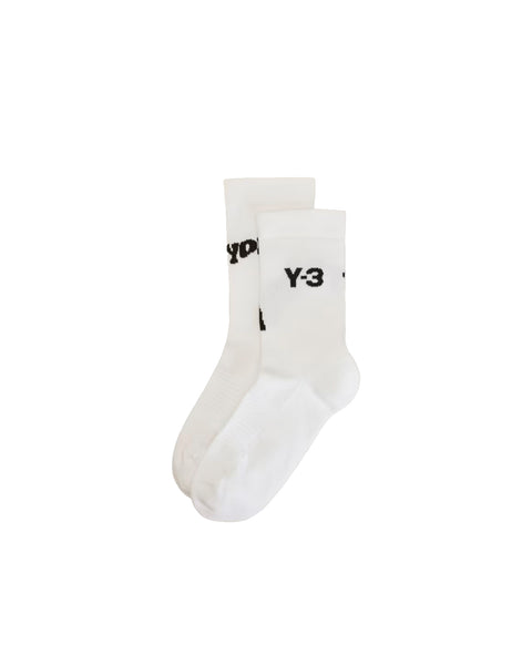 ADIDAS-Y-3 SOCK WHITE -IS8984