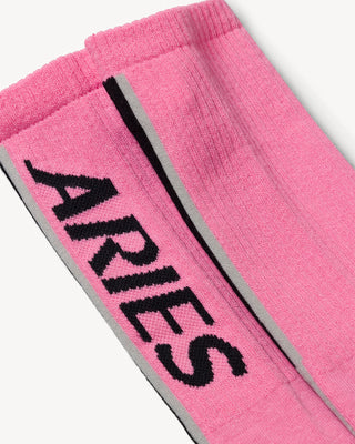 ARIES-CREDIT CARD SOCK-PINK-SUAR00044