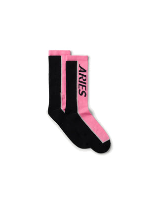 ARIES-CREDIT CARD SOCK-PINK-SUAR00044