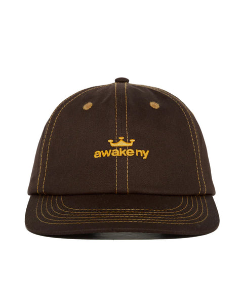 AWAKE-CROWN LOGO 6 PANEL HAT-AWK-FW24-HT206