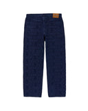 AWAKE NY-JACQUARD 100 JEANS-NAVY-AWK-FW24-DM001