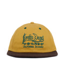 BRAIN DEAD-CALIFORNIA DESIGNS LONG BRIM HAT - KHAKY