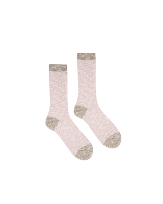 BRAIN DEAD-MARLED LOGO HEAD SOCKS - PINK