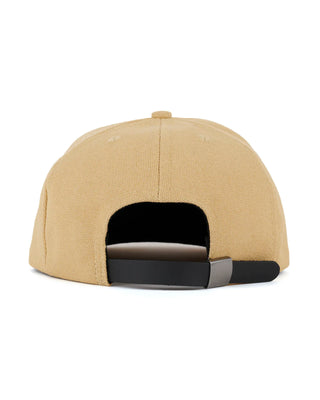 BRAIN DEAD-WASHED TWILL LOGOHEAD HAT -OCHRE