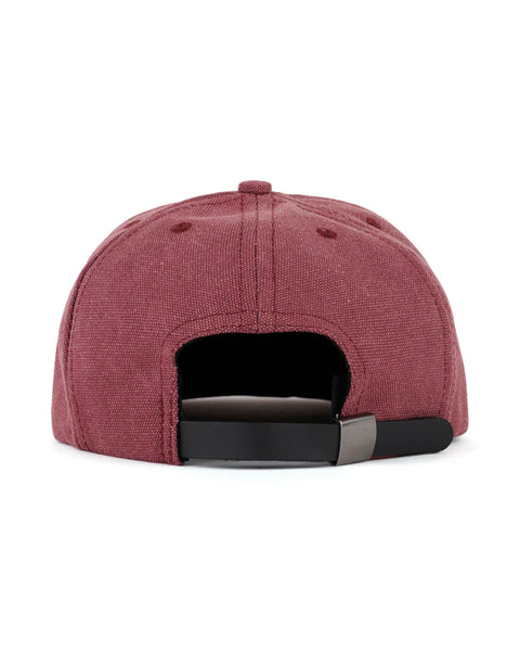 BRAIN DEAD-WASHED TWILL LOGOHEAD HAT - RASPEBERRY