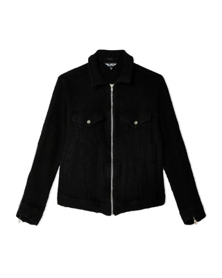 CDG BLACK-ZIP UP JACKET-J006-052-1