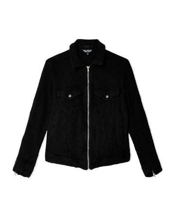 CDG BLACK-ZIP UP JACKET-J006-052-1