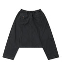 CDG BLACK-DROP CROTCH PANTS-1N-P021-052-1