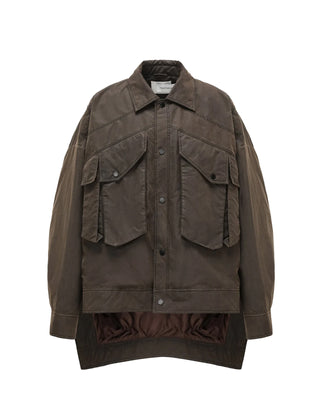 FENG CHEN WANG-DECONSTRUCTED CARGO JACKET-FMF18JK13