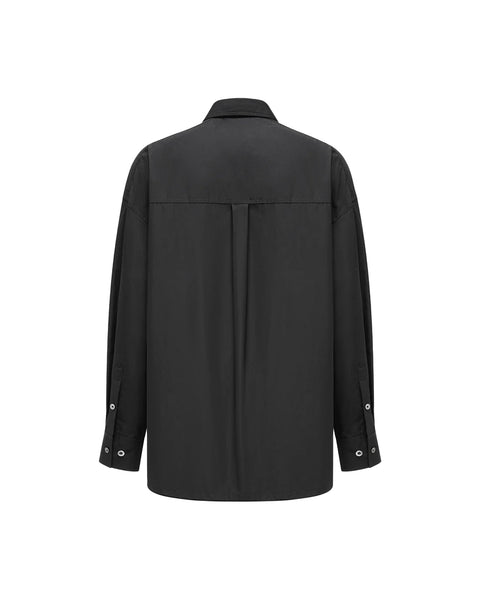 FENG CHEN WANG-PLEATED SHIRT-FUF18SR09