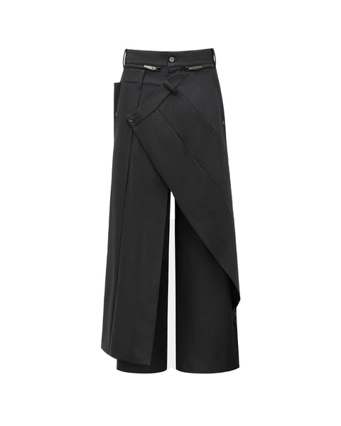 FENG CHEN WANG-TAILORES SKIRT TROUSER-FUF18TR20B