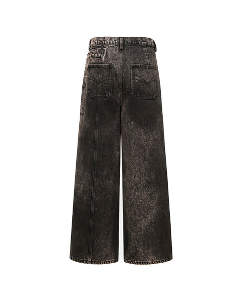 FENG CHEN WANG-WRAP FRONT JEANS-FUF18TR08