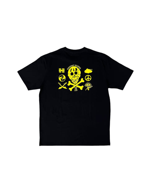 HQTR X CMÑS TEE SS YELLOW