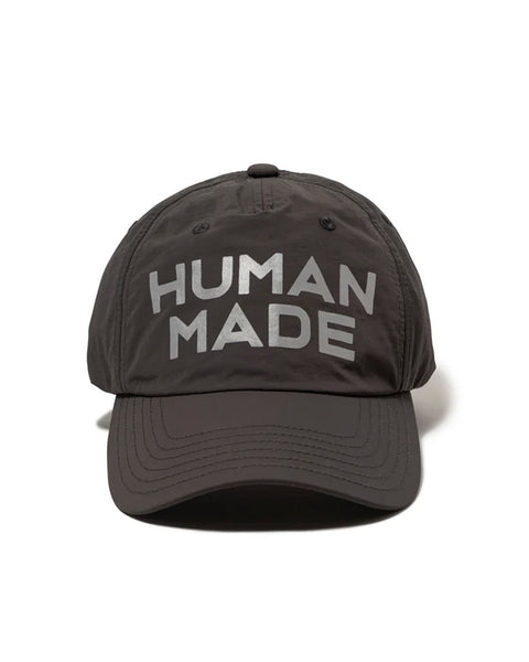 HUMAN MADE-5 PANEL NYLON CAP -CHARCOAL-HM28GD029