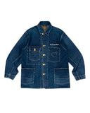 HUMAN MADE-DENIM COVERALL JACKET-HM28JK002