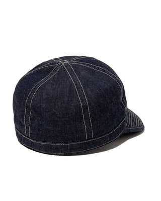 HUMAN MADE-DENIM WORK CAP-INDIGO-HM28GD034