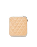 HUMAN MADE-LEATHER ZIP WALLET-HM28GD054-BEIGE