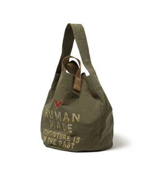 HUMAN MADE-TOTE BAG OLIVEDRAB-HM28GD013