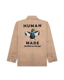 HUMAN MADE-WASHED DUCK COVER ALL JACKET-HM28JK013