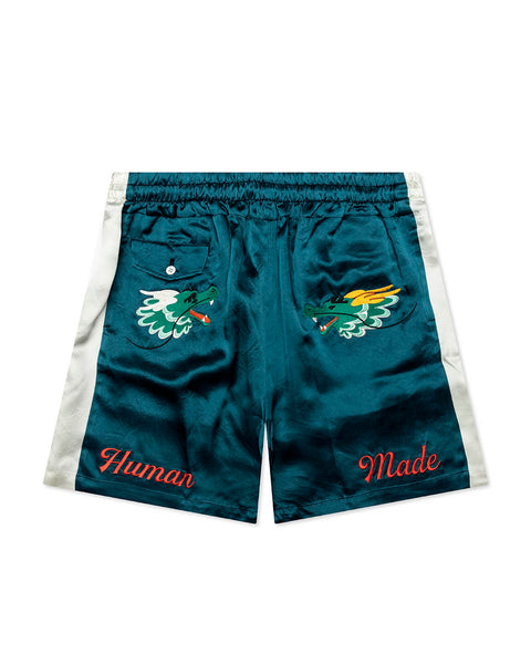 HUMAN MADE-YOKOSUKA SHORTS-GREEN-HM27PT017