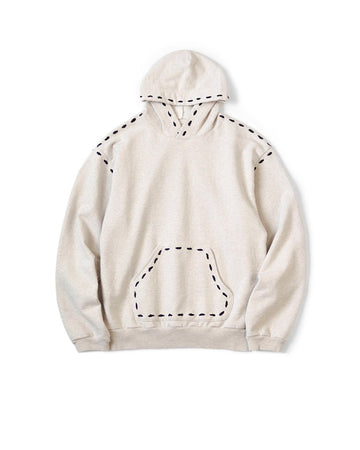 KAPITAL-FLEECE MARIONETTE HOOD SWEATSHIRT-K2403LC050