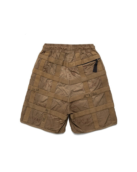 KAPITAL-PRISONER CRAFT TATTERSALL REMAKE SHORTS-K2405SP204