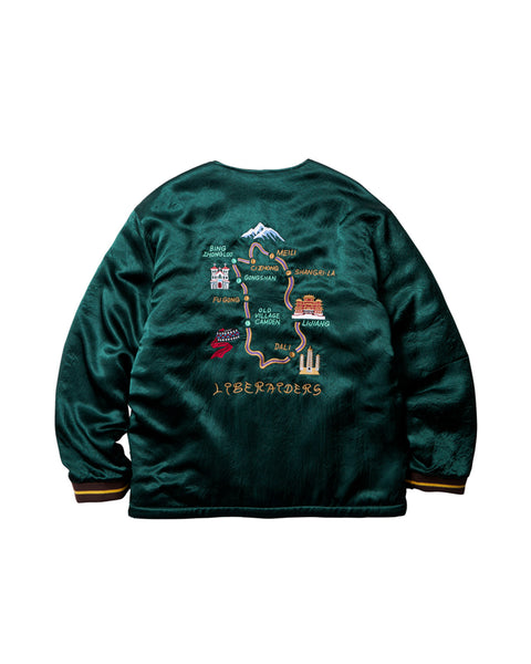 LIBERAIDERS-SOUVENIR JACKET-GREEN