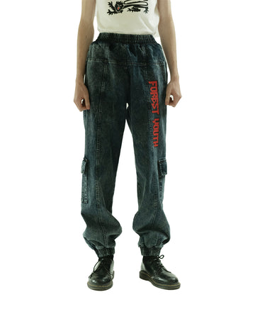 LIBERAL YOUTH MINISTRY-FOREST YOUTH DENIM PANTS-IGOR 070201