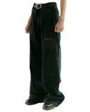 LIBERAL YOUTH MINISTRY-BICOLOR ANTI-DENIM PANTS