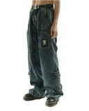 LIBERAL YOUTH MINISTRY-ANTI DENIM PANTS BLUE