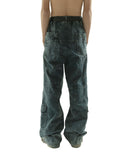 LIBERAL YOUTH MINISTRY-ANTI DENIM PANTS BLUE