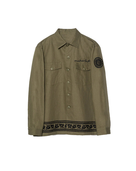 MAHARISHI-5237 THAR DRAGON UTILITY SHIRT