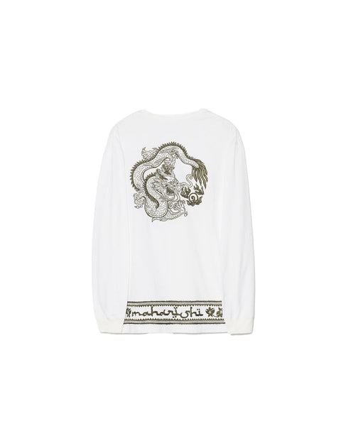 MAHARISHI-5243 THAR DRAGON LS TEE SHIRT