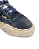 MAISON MIHARA YASUHIRO-BAKER OG SOLE WASH DENIM LOW-TOP SNEAKER