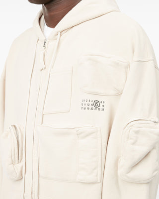 MM6-MAISON MARGIELA-CARGO HOODIE-M25003 103