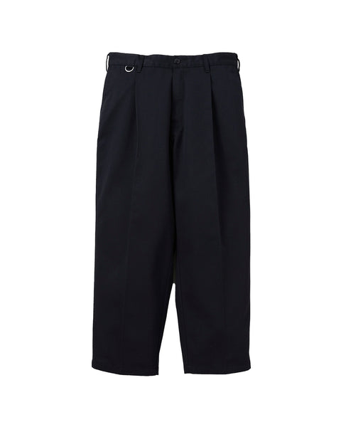 NEIGBORHOOD-NH X DICKIES . TUCK WIDE PANTS-BLK-242VFDKN-PTM01