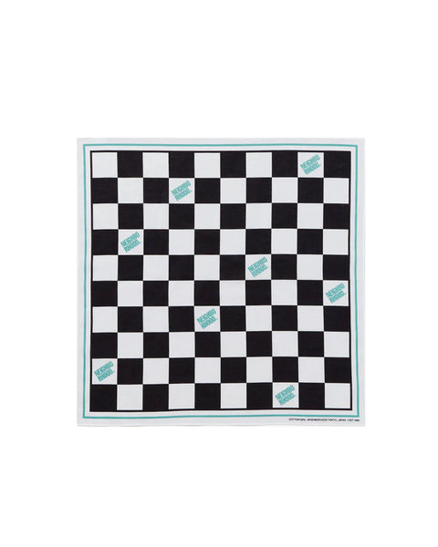 NEIGHBORHOOD-CHECKER BANDANA-MINT-241BXNH-AC02