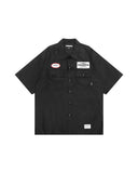 NEIGHBORHOOD-CLASSIC WORK SHIRT SS-BLACK-241TSNH-SHM02