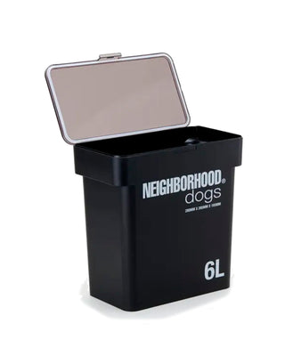 NEIGHBORHOOD-DOG FOOD STOCKER- BLACK-241YJNH-AC01