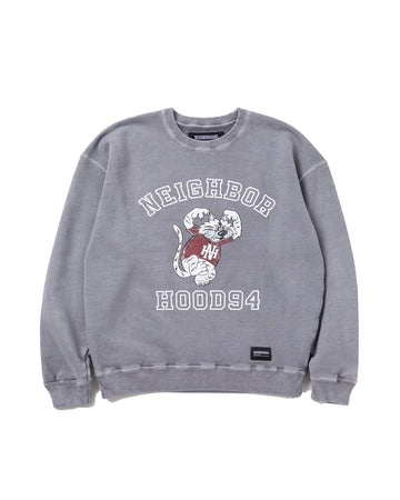 NEIGHBORHOOD-PIGMENT DYED SWEAT SHIRT LS-242UNNH-CSM01