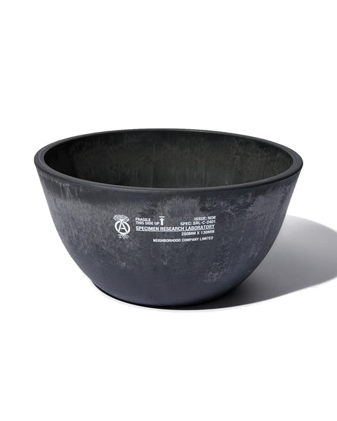 NEIGHBORHOOD-SRL . DEEP BOWL TYPE PLANT POT-241OONH-AC02