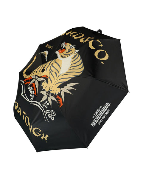 NEIGHBORHOOD-TIGERPRINT FOLDING UMBRELLA-241OTNH-AC01