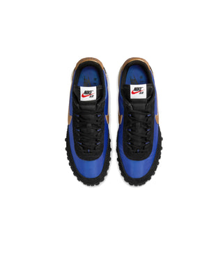 NIKE-AIR MAX WAFFLE-BLACK AND HYPER BLUE-FV6946-400