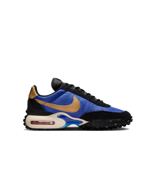 NIKE-AIR MAX WAFFLE-BLACK AND HYPER BLUE-FV6946-400