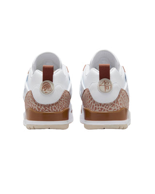 NIKE- JORDAN SPIZIKE LOW-WHITE PINK ARCHAEO BROWN-FQ1759-101